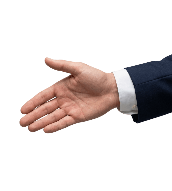 Handshake left hand